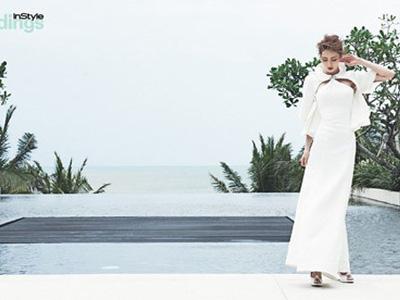 Intip Anggunnya Aktris Lee Da Hee Saat Pemotretan di Bali
